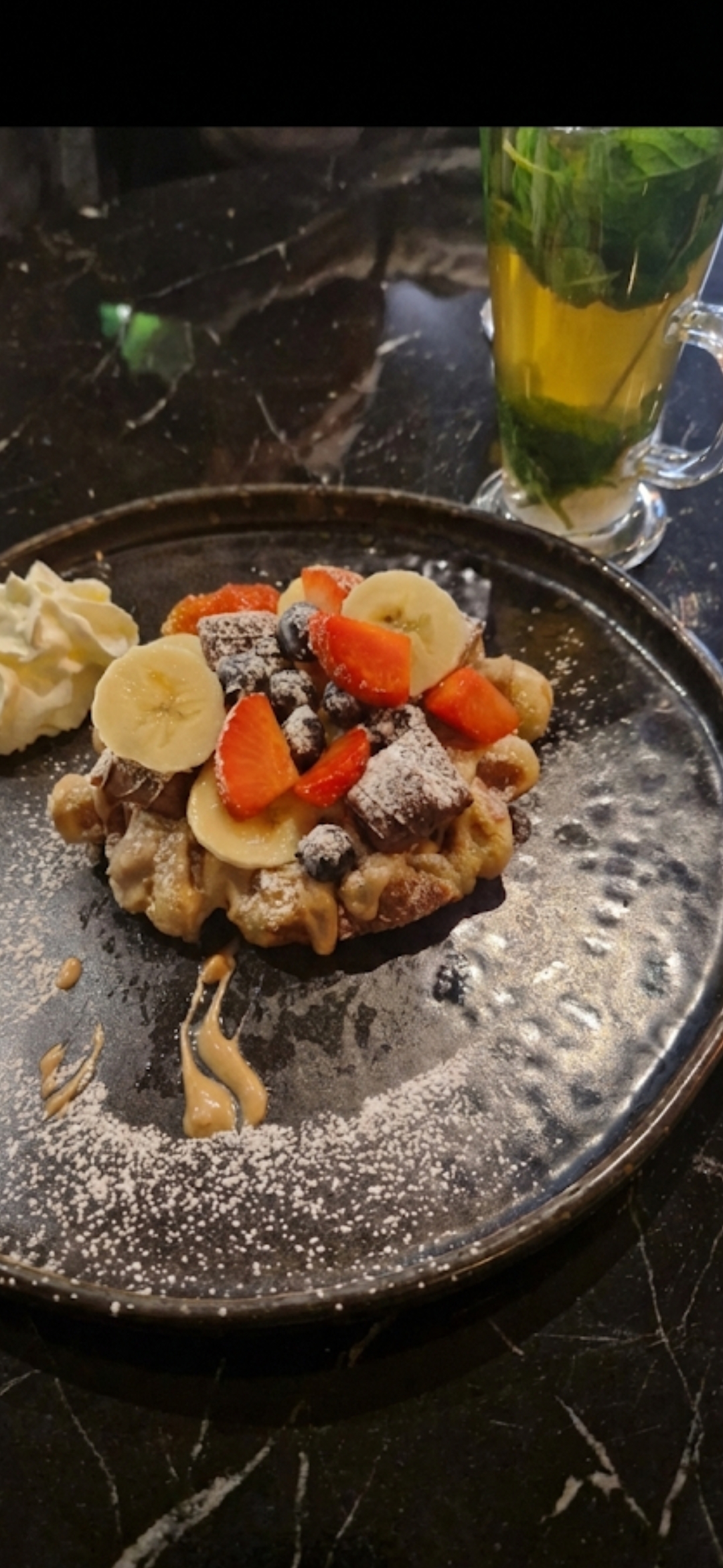 Gauffre multi fruit